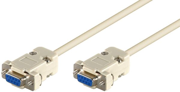 ET-SCSENN2N | MicroConnect 1.8m DB9-DB9 F/F 1.8m DB9 DB9 Weiß Serien-Kabel | SCSENN2N | Zubehör