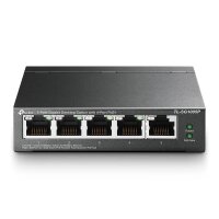 ET-TL-SG1005P | TP-LINK TL-SG1005P ungemanaged Gigabit Ethernet (10/100/1000) Energie Über Ethernet (PoE) Unterstützung Schwarz Netzwerk-Switch | TL-SG1005P | Netzwerktechnik