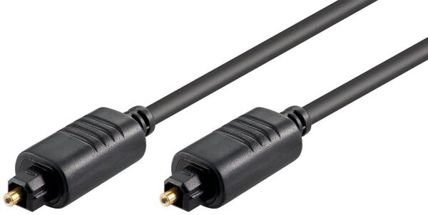 ET-TT610BKAD | MicroConnect TT610BKAD 1m TOSLINK Schwarz Audio-Kabel | TT610BKAD | Zubehör