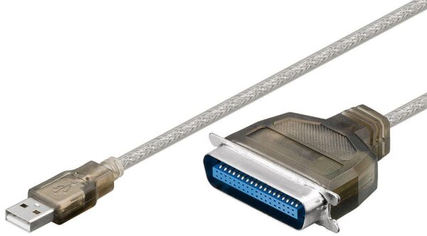 ET-USBAC36 | MicroConnect USB/Cen36 2m M - M 1.8m Blau Paralleles Kabel | USBAC36 | Zubehör