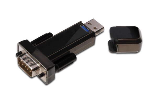 ET-USBADB9M | MicroConnect USB 2.0-Serial USB 2.0 Seriell Schwarz Kabelschnittstellen-/adapter | USBADB9M | Zubehör