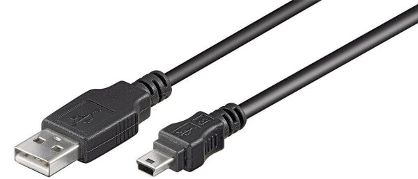 ET-USBAMB52 | MicroConnect USBAMB52 1.8m USB A Mini-USB B Schwarz USB Kabel | USBAMB52 | Zubehör