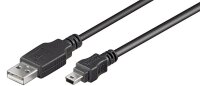 ET-USBAMB53 | MicroConnect 3m USB A - mini B m/m 3m USB A...