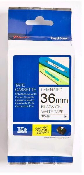 ET-TZE-261 | TZE-261 TAPE 36 MM - | TZE-261 | Bänder zur Etikettenherstellung