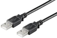 ET-USBAA1B | USB2.0 A-A 1m M-M, Black | USBAA1B | USB Kabel