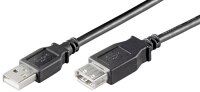 ET-USBAAF03B | MicroConnect USB2.0 - M/F - 0.3m 0.3m USB...