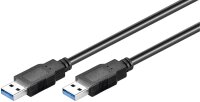ET-USB3.0AA1B | MicroConnect USB3.0 - M/M - 1m 1m USB A...