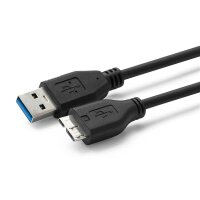 ET-USB3.0AB2MICRO | MicroConnect USB3.0AB2MICRO 2m USB A...