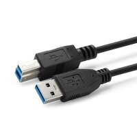 MicroConnect USB A/USB B - 5 m