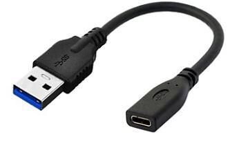 ET-USB3.0ACF02 | MicroConnect USB3.0ACF02 0.2m USB A USB C Männlich Weiblich Schwarz USB Kabel | USB3.0ACF02 | Zubehör