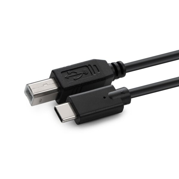 ET-USB3.1C2B1 | MicroConnect USB3.1C2B1 1m USB C USB B Schwarz USB Kabel | USB3.1C2B1 | Zubehör