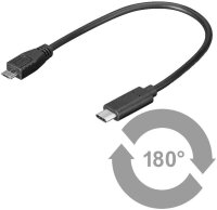 ET-USB3.1CAMB02 | MicroConnect USB3.1CAMB02W 0.2m USB C...