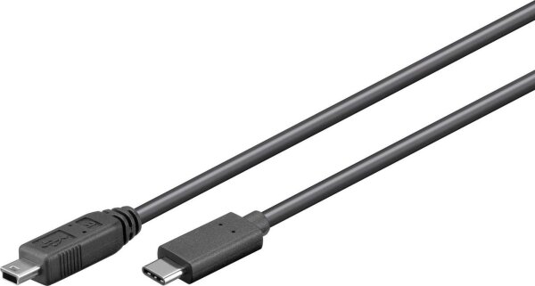 ET-USB3.1CMB505 | MicroConnect USB3.1CMB505 0.5m USB C Mini-USB B Schwarz USB Kabel | USB3.1CMB505 | Zubehör