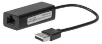 ET-USBETHB | MicroConnect USB2.0 to Ethernet Schwarz...