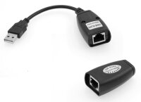ET-USBEXT60M | MicroConnect USB CAT5e UTP 60m | USBEXT60M...