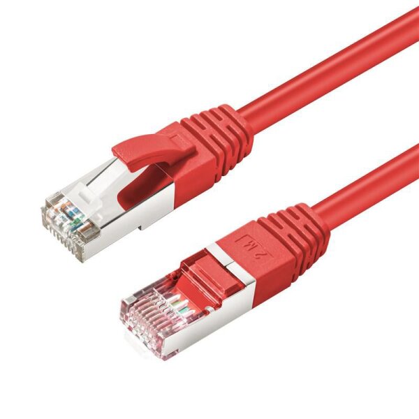 ET-STP6015R | MicroConnect STP6015R 1.5m Cat6 F/UTP (FTP) Rot Netzwerkkabel | STP6015R | Zubehör