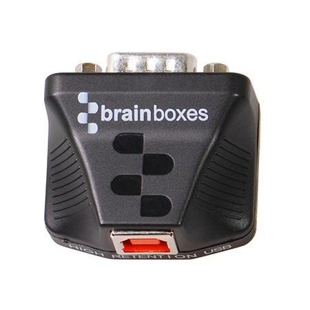 ET-US-235 | Brainboxes US-235 - RS232 - USB - Schwarz | US-235 | Zubehör
