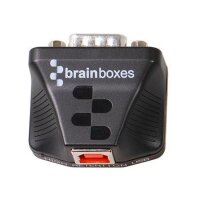 ET-US-235 | Brainboxes US-235 - RS232 - USB - Schwarz |...
