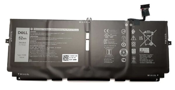ET-W125711710 | Dell Battery 52WHR 4 Cell - Ladegerät - Lithium-Ionen (Li-Ion) | FP86V | Zubehör