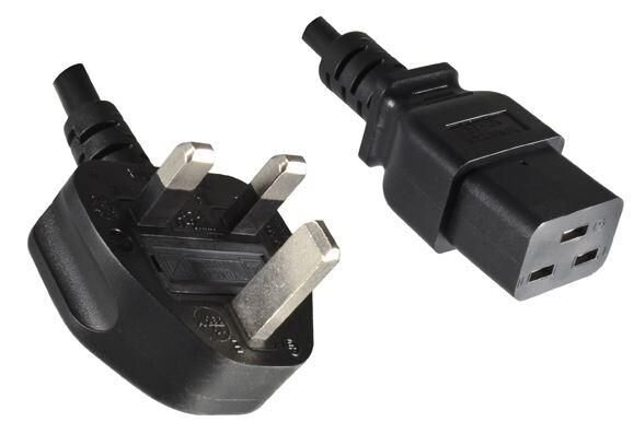 ET-W125826652 | Power Cord UK Type G - C19 | PE090618 | Externe Stromkabel