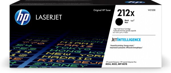 ET-W125917010 | 212X High Yield Black | W2120X | Toner