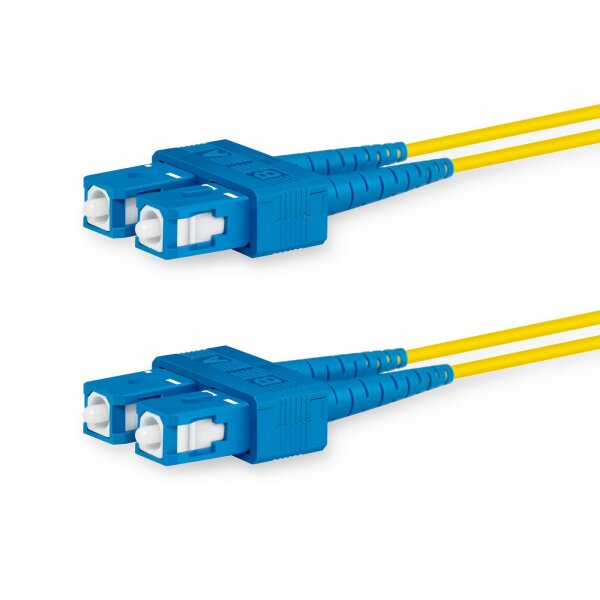 ET-W125944785 | SC-SC single mode fibre cable | LVO231378 | Glasfaser-Patchkabel Duplex