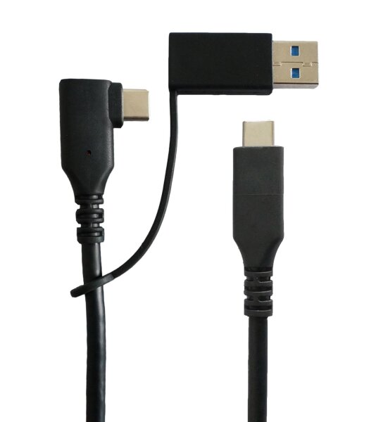 ET-W126257043 | USB3.0, C Male angled And A | USB3.1CC1MDE | USB Kabel