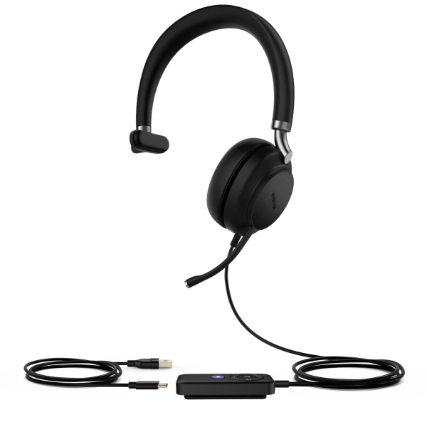 L-1308080 | Yealink Bluetooth Headset - UH38 Mono UC -W/O BAT USB-A - Headset - Mono | 1308080 | Audio, Video & Hifi