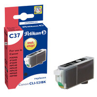 P-4103246 | Pelikan Ink Cartridge - Tinte auf Pigmentbasis - Schwarz - Canon PIXMA iP3600 - iP4600 - iP4700 - MP540 - MP550 - MP560 - MP620 - MP630 - MP640 - MP980 - MP990 - MX860,... - 1 Stück(e) - 6336 Stück(e) - Box | 4103246 |Verbrauchsmaterial