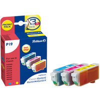 Pelikan 3 Ink cartridges - Tinte auf Pigmentbasis - Cyan...
