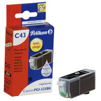 P-4106599 | Pelikan C43 - Tinte auf Pigmentbasis - Schwarz - Canon PIXMA iP4850 - iP4950 - iX6550 - MG5150 - MG5250 - MG5350 - MG6150 - MG6250 - MG8150 - MG8250 - MX715,... - 1 Stück(e) | 4106599 | Verbrauchsmaterial