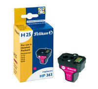 P-354846 | Pelikan H25 - Tinte auf Pigmentbasis - Magenta - HP PhotoSmart 3110 - 3210 - 3210v - 3210xi - 3310 - 3310xi - 8230 - 8250 - C5180 - C6180 - C6280 - C6285,... - 1 Stück(e) - Tintenstrahldrucker - C8772 Nr. 363 | 354846 | Verbrauchsmaterial