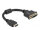 P-65206 | Delock 65206 - 0,2 m - HDMI Typ A (Standard) - DVI-D - Männlich - Weiblich - Gerade | 65206 |Zubehör