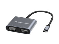 P-DONN16G | Conceptronic Donn 4-in-1 Docking Station USB...