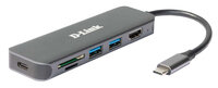 P-DUB-2327 | D-Link 6-IN-1 USB-C HUB DOCKING - Kabel -...