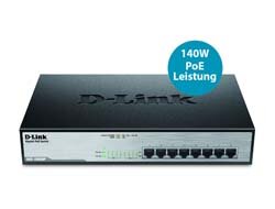 X-DGS-1008MP | D-Link DGS 1008MP - Switch - nicht verwaltet | DGS-1008MP | Netzwerktechnik