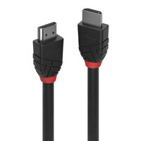 P-36770 | Lindy 0.5m 8K60Hz HDMI-Kabel Black Line - Kabel - Audio/Multimedia | 36770 |Zubehör