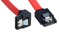 P-33458 | Lindy Internes SATA Kabel mit abgewinkeltem Stecker Latch-T | 33458 |PC Komponenten