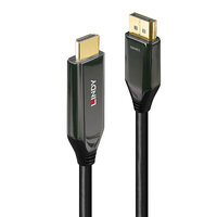 P-40931 | Lindy 2m Aktives DisplayPort an HDMI 8K60 Adapterkabel - Kabel - Digital/Display/Video | 40931 |Zubehör