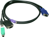 P-ACC-3201 | LevelOne KVM Kabel ACC-3201 USB+PS/2 1.80m - PS/2 | ACC-3201 |Server & Storage