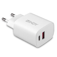 P-73413 | Lindy 20W USB Typ A & C Charger - USB Typ C...