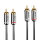 P-35344 | Lindy 35344 Audio-Kabel 0,5 m 2 x RCA Anthrazit | Herst. Nr. 35344 | Kabel / Adapter | EAN: 4002888353441 |Gratisversand | Versandkostenfrei in Österrreich