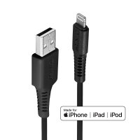 P-31321 | Lindy 31321 2m USB Ligtning Schwarz Handykabel | Herst. Nr. 31321 | Kabel / Adapter | EAN: 4002888313216 |Gratisversand | Versandkostenfrei in Österrreich