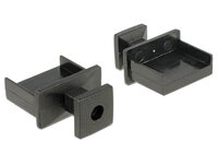P-64009 | Delock 64009 - USB Typ-A - Schwarz - Acrylnitril-Butadien-Styrol (ABS) - 13,1 mm - 16,4 mm - 7 mm | 64009 |Zubehör
