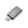 P-AU0042 | LogiLink AU0042 - USB 3.1 type-C - USB 3.0 - Silber | AU0042 |Zubehör