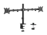 P-650157 | Equip Tischhalterung 17-32/9kg DualTFT 360° Betrachtung | 650157 | Displays & Projektoren