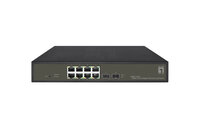 P-GES-2110P | LevelOne Switch 8x GE GES-2110P 2xGSFP 19...