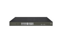 P-GES-2118P | LevelOne Switch 16x GE GES-2118P 2xGSFP 19...