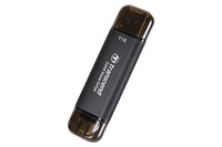 P-TS256GESD310C | Transcend SSD 256GB ESD310C Portable USB 10Gbps Type-C/A - Solid State Disk | TS256GESD310C |PC Komponenten