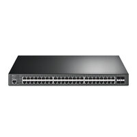 P-TL-SG3452XP | TP-LINK TL-SG3452XP JetStream PoE Switch - Managed - L2+ - Gigabit Ethernet (10/100/1000) - Power over Ethernet (PoE) - Rack-Einbau - 1U | TL-SG3452XP | Netzwerktechnik